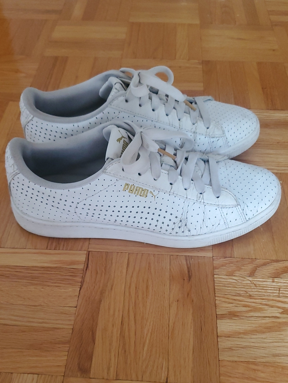 Puma Rare Court Match Breathable Comfy Sneaker Trainers Shoes 8